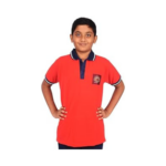 Orange Half Sleeves Shirt Uniform Creation Kendriya Vidhyalaya School Uniform On Sell
