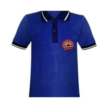 Blue Half Sleeves Shirt For Unisex | School Unifrom Shirt For Kendriya Vidhyalaya | Quality Cotton Made Shirt Handmade Stiching For School Uniform