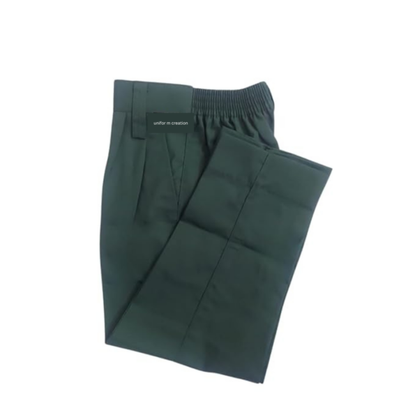 Green school uniform pant for school boy in uniform creation