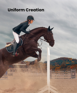 sports horse uniform